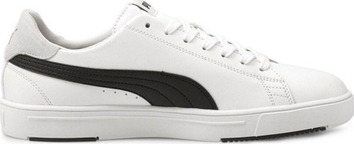 Serve Pro Lite-White-Black-Puma Team Gold Beyaz Erkek Günlük Spor Ayakkabı