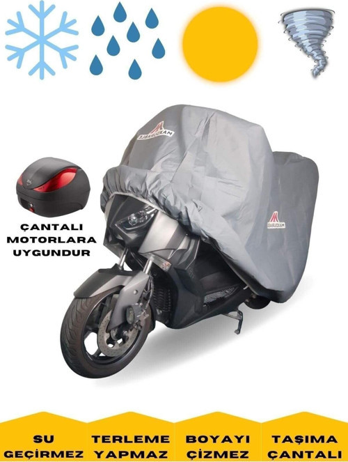 Triumph Tiger 900 Motor Brandası Arka Çanta Uyumlu Su Geçirmez Motosiklet Brandası