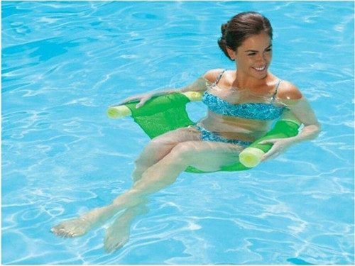 Deniz Sandalyesi Havuz Sandalyesi Deniz Koltuğu 1,50 M X 6 Cm Sarı Makarna