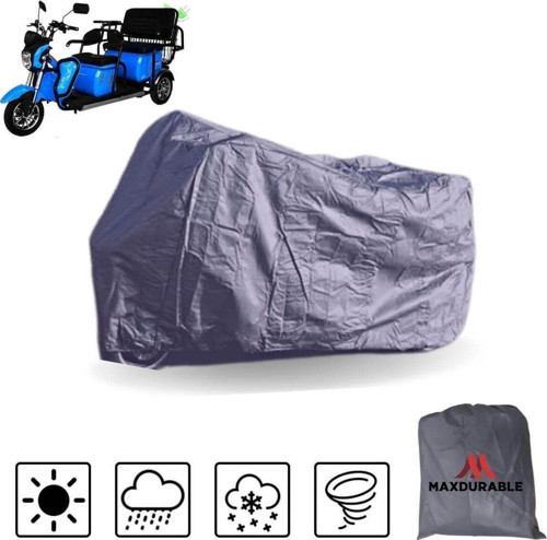 Motolux Fayton Fx11 Uyumlu 3 Tekerlekli 3 Kişilik Motor Brandası Su Geçirmez Motosiklet Örtüsü