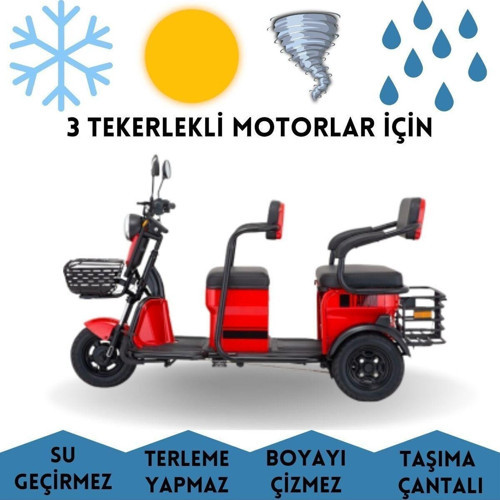 My Friend S Elektrikli Engelli Aracı Motor Brandası Su Geçirmez Motosiklet Örtüsü