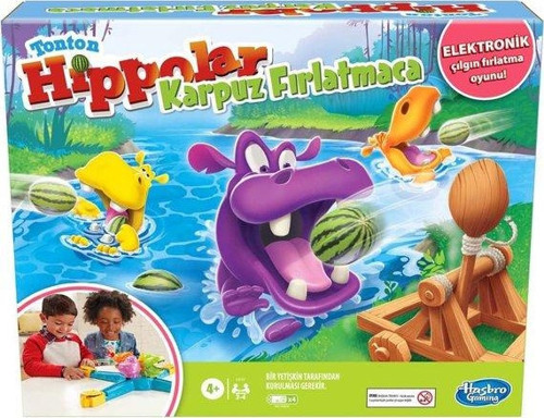 Games Hsabro E9707 Tonton Hippolar Karpuz Fırlatmaca Kutu Oyunu