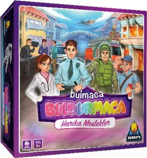 Bulmaca Buldurmaca Harika Meslekler Kutu Oyunu