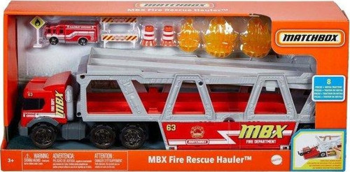 Match Box Matchbox Taşıyıcı İtfaiye Aracı Oyun Seti
