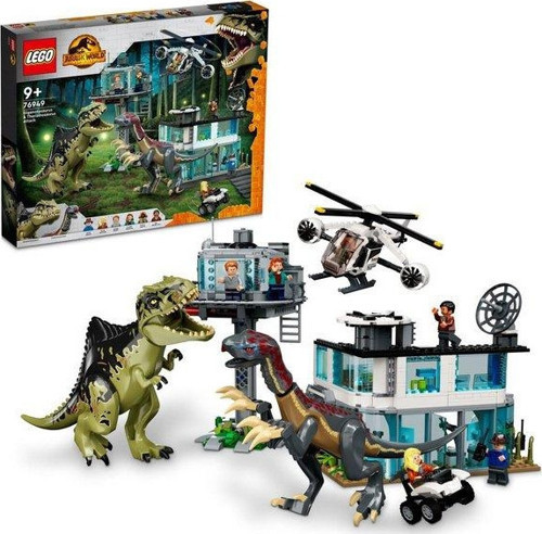 Jurassic World Giganotosaurus ve Therizinosaurus Saldırısı 76949