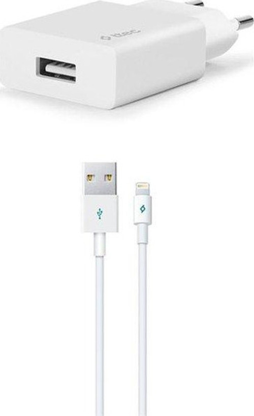 Smart Fast Charger 2.1A Apple Uyumlu Seyahat Şarj Aleti + Lightning Usb Kablo