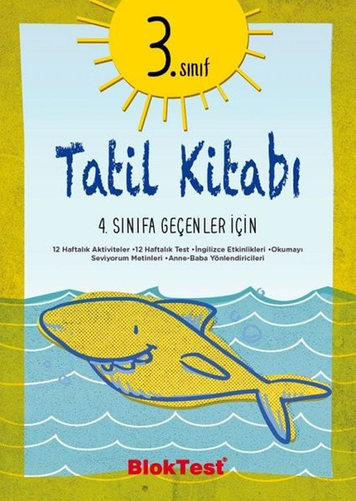 3.Sınıf Tatil Kitabı-4.Sınıfa Geçenler için