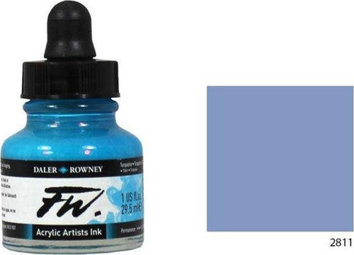 Fw Ink Likit Akrilik 29.5 ml Shimmering Blue 2811