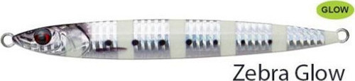 3D Slim Jig Minnow 100 gr 15 cm Suni Yem Zebra Glow