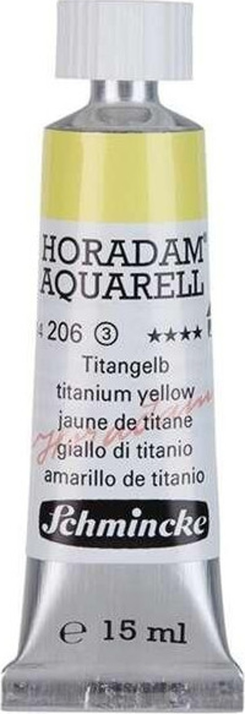 Horadam Tüp Sulu Boya 15 ml Seri 3 Titanium Yellow 206