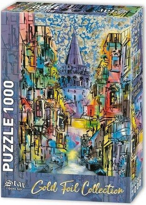 Game Galata Kulesi Altın Varaklı 1000 Parça Puzzle 1100820