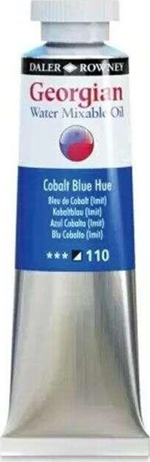 Georgian Water Mixable Sulandırılabilir Yağlı Boya 38 ml Cobalt Blue Hue 110