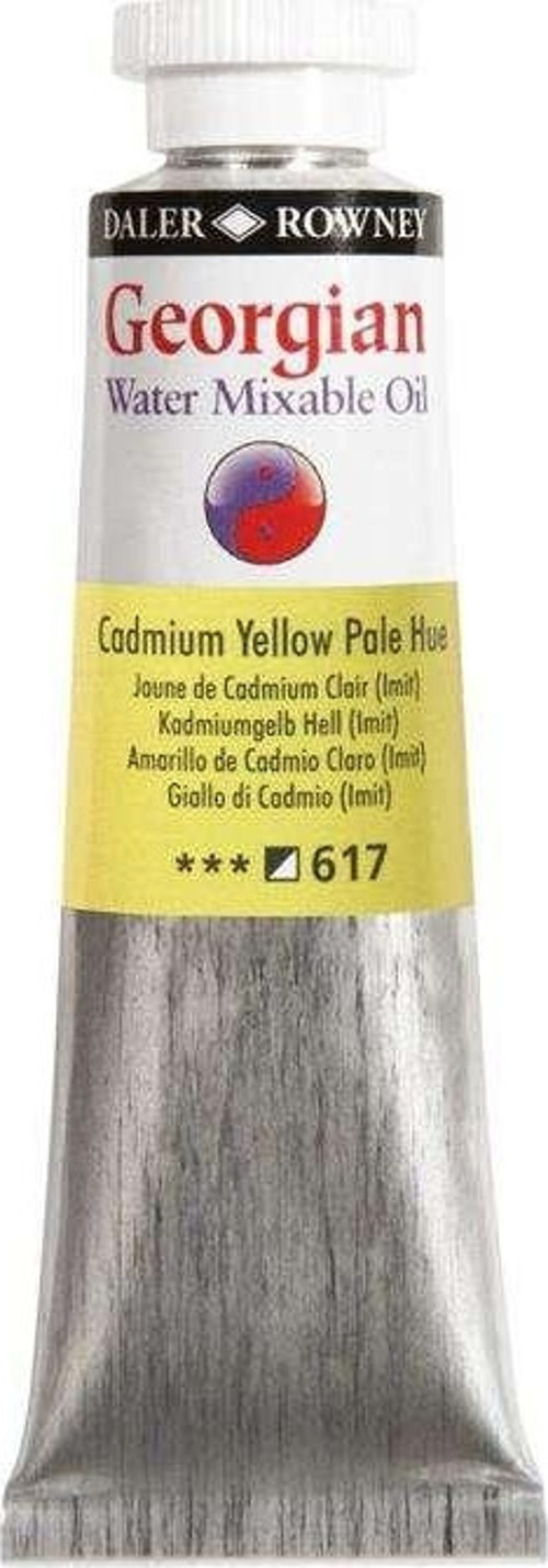 Georgian Water Mixable Yağlı Boya 37 ml Cadmium Yellow Pale Hue 617