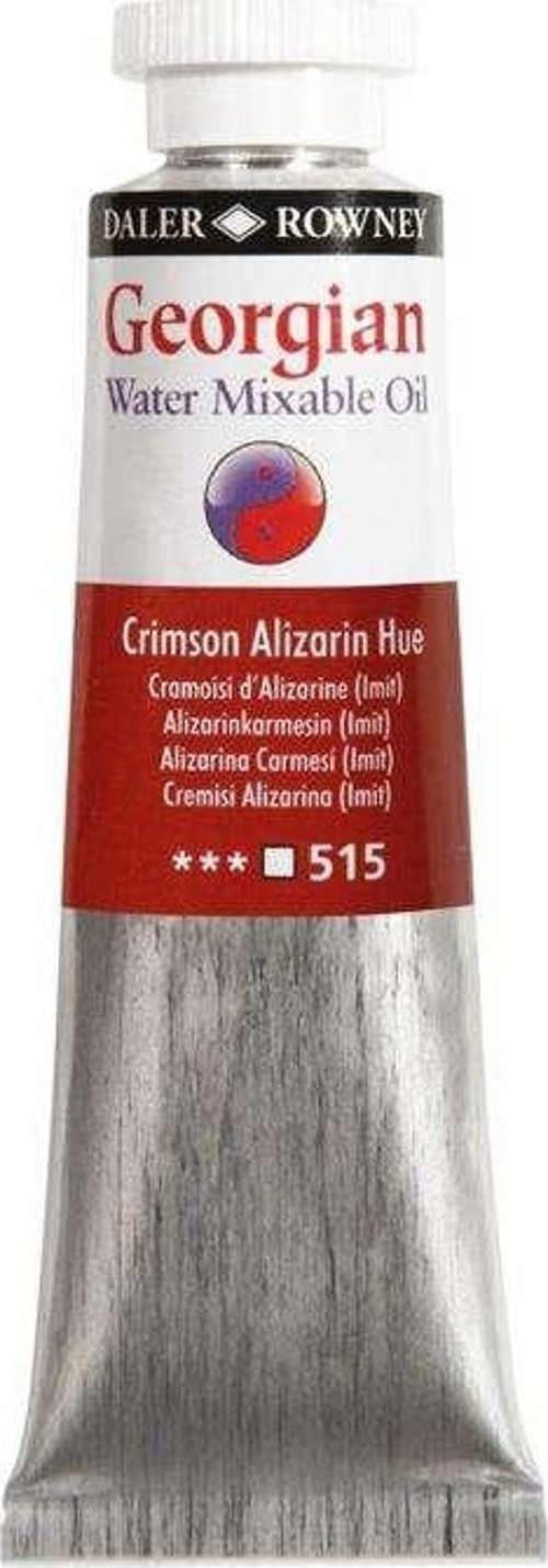 Georgian Water Mixable Yağlı Boya 37 ml Crimson Alizarin Hue 515