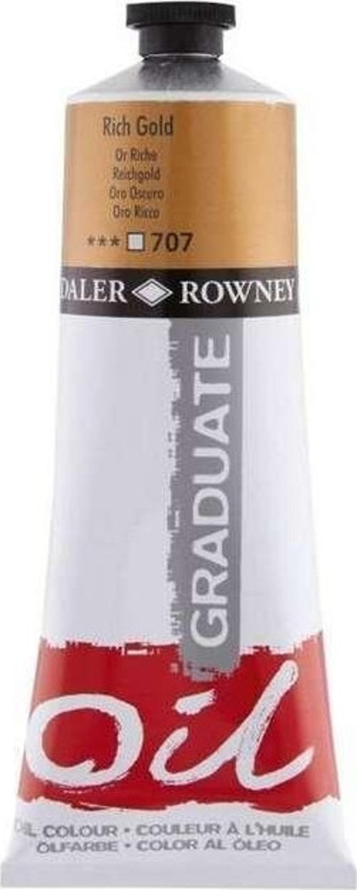 Graduate Yağlı Boya 200 ml Rich Gold 707