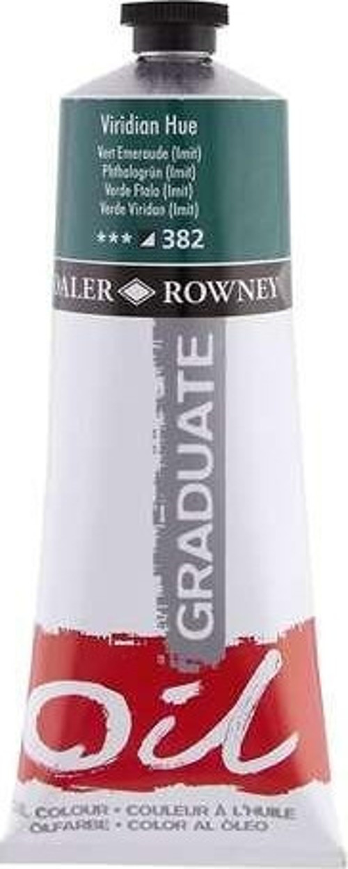 Graduate Yağlı Boya 200 ml Viridian Hue 382
