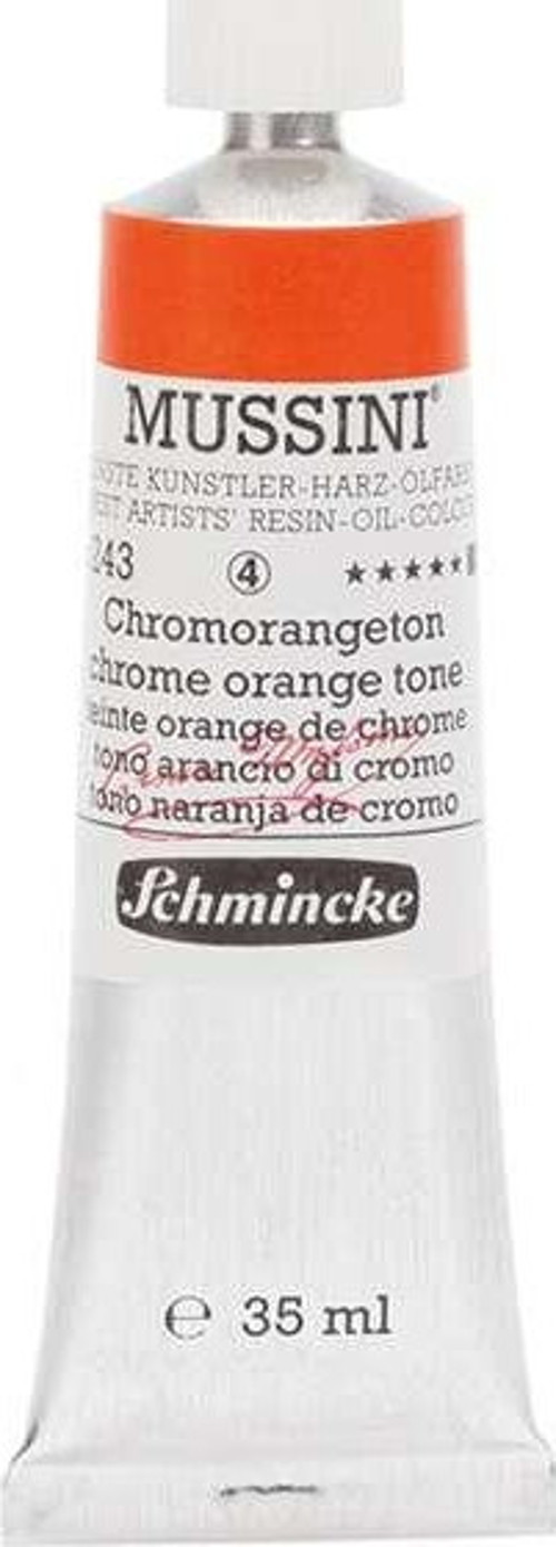 Mussini Artists Profesyonel Yağlı Boya 35 ml Seri 4 Brillant Orange 10243
