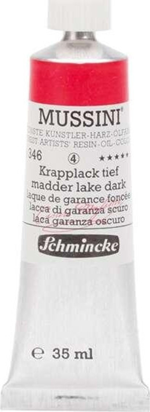 Mussini Artists Profesyonel Yağlı Boya 35 ml Seri 4 Madder Lake Dark 10346