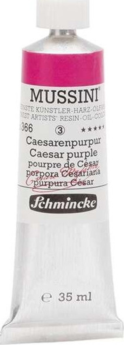 Mussini Artists Profesyonel Yağlı Boya 35 ml Seri 3 Caesar Purple 10366