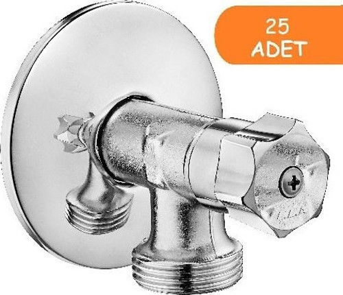 25 Adet ECA Çamaşır Musluğu Poşet Ambalajlı 102109450 E.C.A.