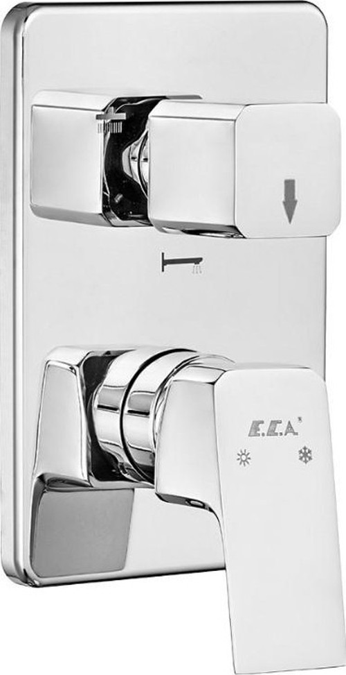 ECA Tiera Ankastre Banyo Bataryası Sıva Üstü 2 Yollu 102167235-KDE