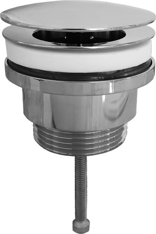 ECA Pirinç Krom Sabit Taşmalı Taşmasız Lavabo Sifonu 402129032