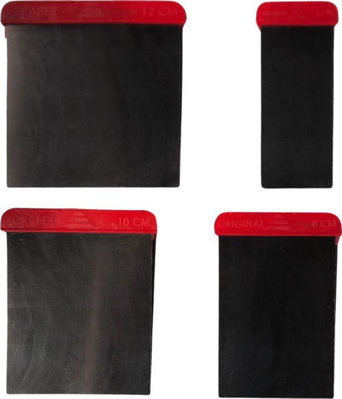 Oto Spatula Takımı - 5-8-10-12 x 12 cm. - 4 Parça Set