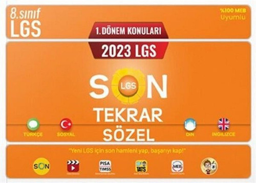2023 8.Sınıf LGS 1.Dönem Sözel Son Tekrar