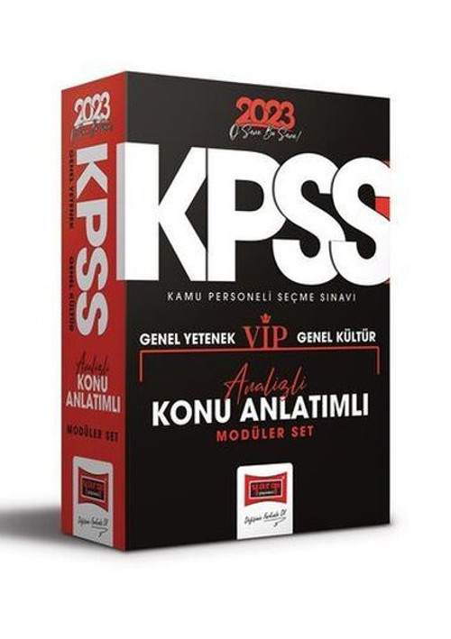 2023 KPSS Genel Kültür Genel Yetenek Tüm Dersler Konu Anlatımlı Modüler Set