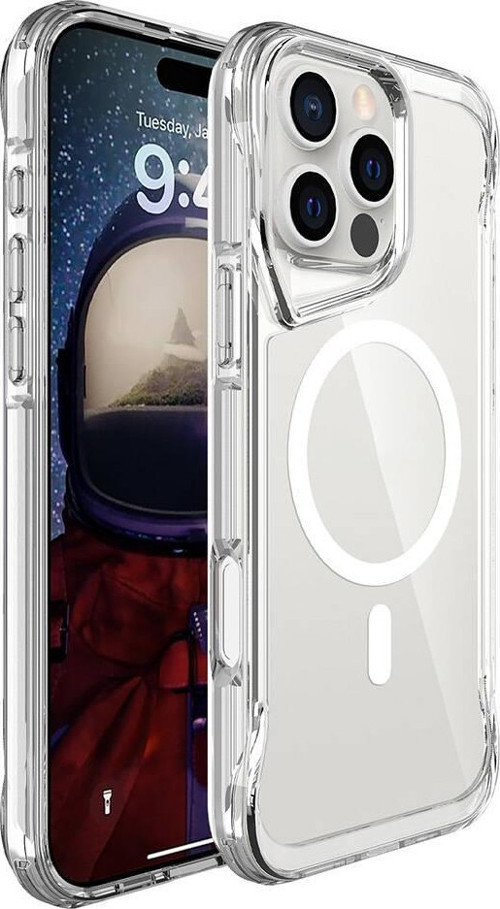 Apple iPhone 16 Pro Max Kılıf Zore Magsafe Şarj Özellikli T-Max Magsafe Kapak