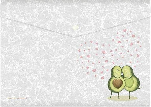 Çıtçıtlı Zarf Klasör A4 Dosya Avacados 14-036/09