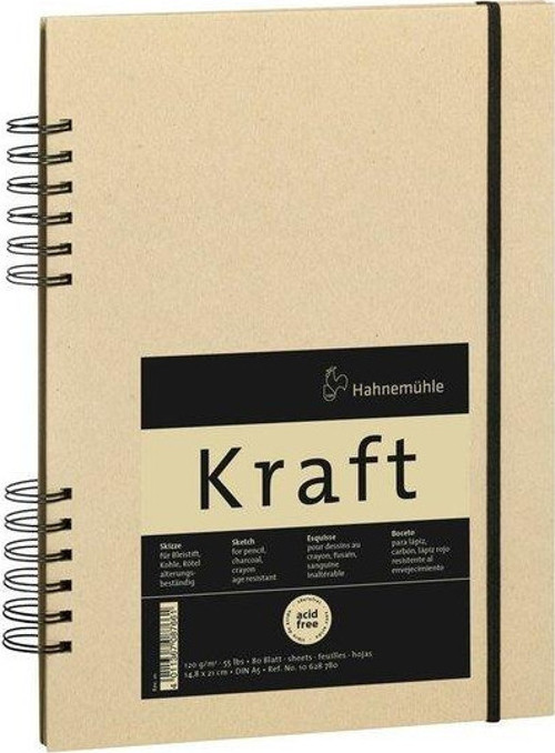 A5 Skecth Booklet Kraft