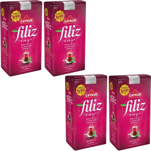 Filiz Çay 500 Gr X 4 Adet = 2 Kg Dökme Çay
