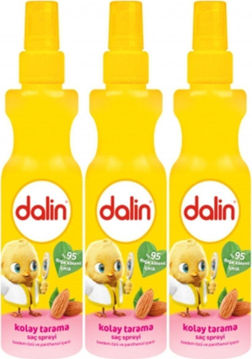 Kolay Tarama Spreyi Badem Yağı Özlü 200 Ml X 3 Adet