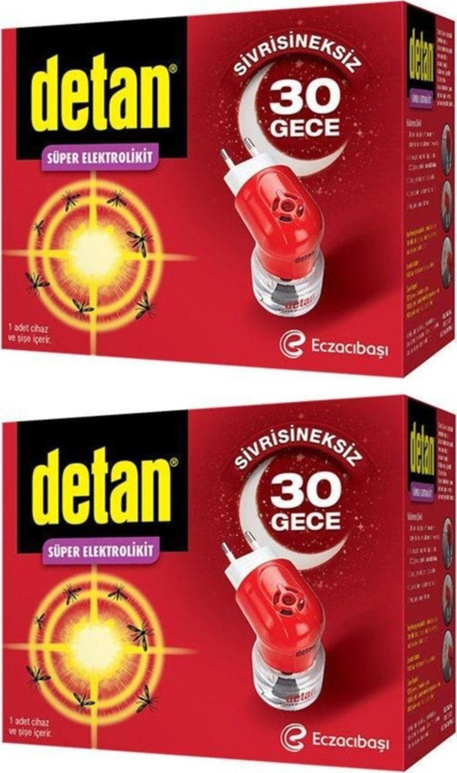 Süper Elektrolikit Cihaz - 30 Gece X 2 Adet