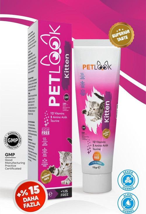Yavru Kedi Kitten ve Anne Kedi Maltı Multivitamin 115 GR