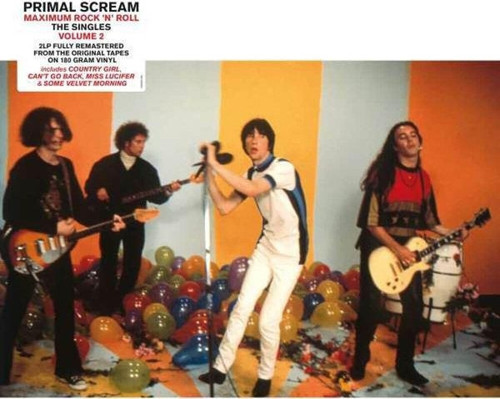Primal Scream Maximum Rock 'N' Roll: The Singles Remas Plak