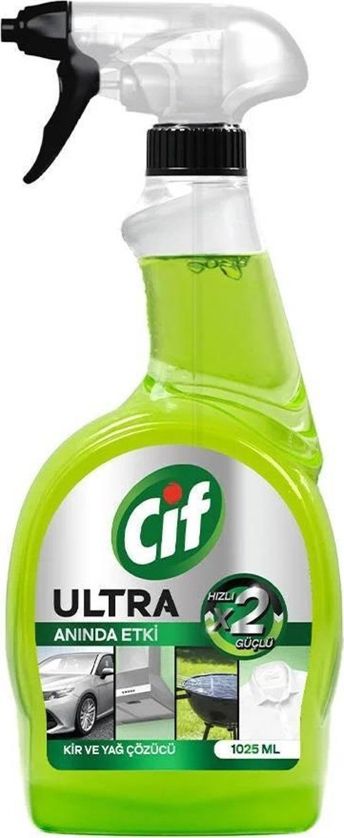 Ultra Anında Etki Kir ve Yağ Sökücü Sprey 1025 Ml