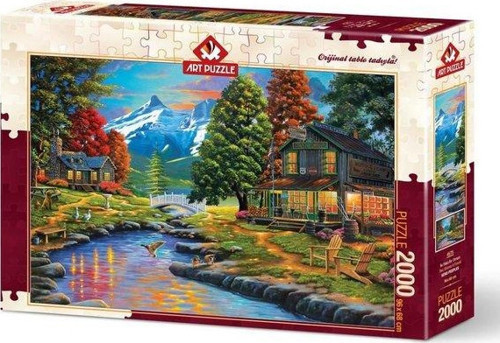 4575 İki Yaka Bir Orman 2000 Parça Puzzle