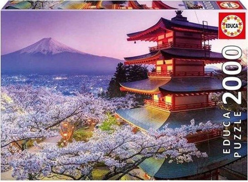 16775 Mount Fuji Japan 2000 Parça Puzzle