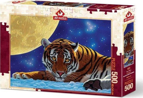5072 Parça Ay Kaplanı 500 Parça Puzzle