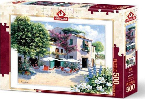 5079 Cafe Villa 500 Parça Puzzle