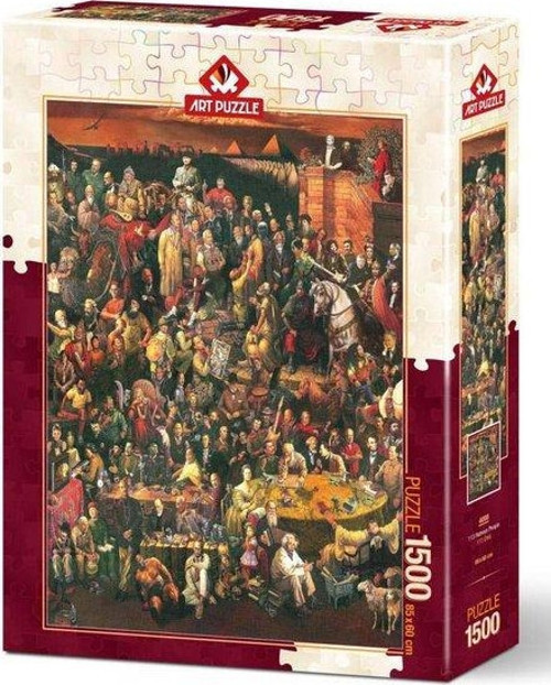 4000 113 Ünlü 1500 Parça Puzzle