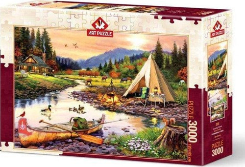 5520 Kamp Dostları 3000 Parça Puzzle