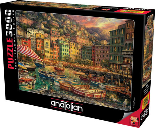 3000 Parçalık Puzzle - İtalya'dan Titreşimler 4914