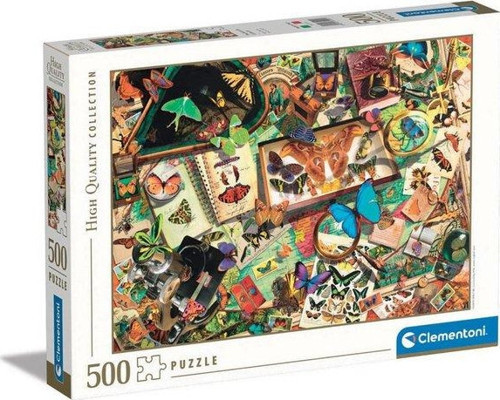 500 Parça High Quality Collection Yetişkin Puzzle - The Butterfly Collector 35125