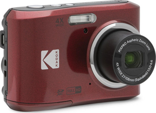 Pixpro FZ45 Friendly Zoom Kırmızı Dijital Fotoğraf Makinesi