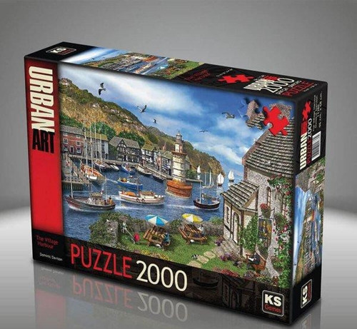 Village Harbour 2000 Parça Puzzle 11386