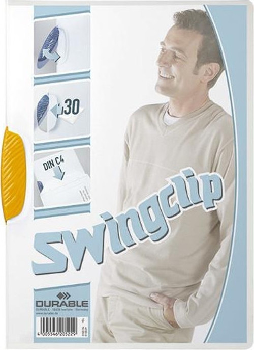 Swingclip 25 Sayfa Kapasiteli Sarı Dosya