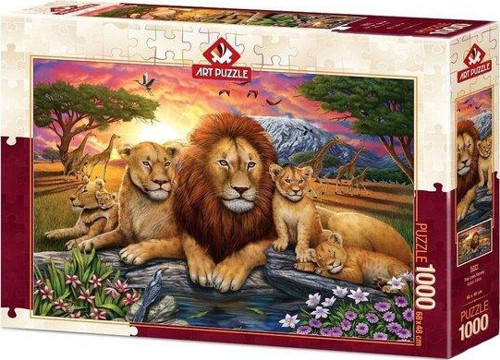 Aslan Ailesi 1000 Parça Puzzle 5221